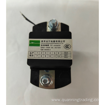 100A DC72V Soft starter contactor